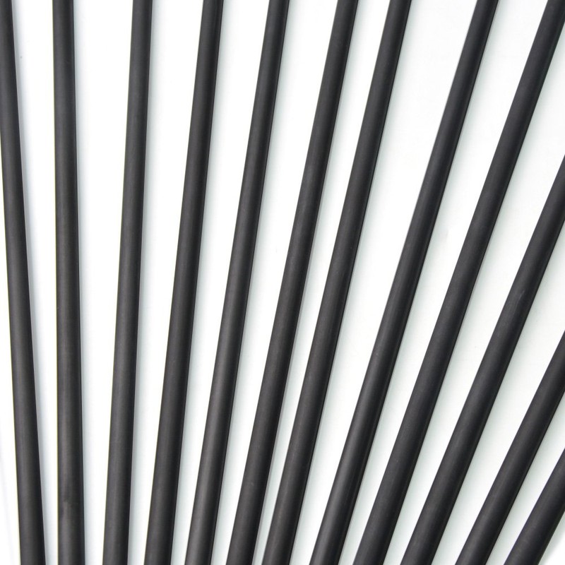AMEYXGS 30 Inch 6.2 mm Pure Carbon Arrow Shaft Spine