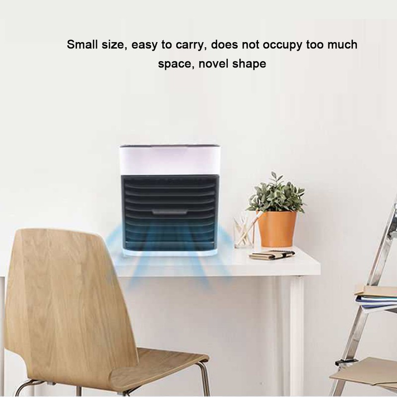 Mini USB Portable Air Cooler Small Air Conditioner Mini Fan