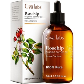 Rosehip Oil for Face (30ml) & Evening Primrose Oil for Face (100ml) Set - 100% Natural Aromatherapy Grade Essential Oils Set - Gya Labs