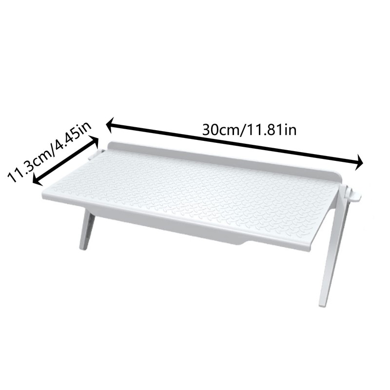 2 x Monitor TV Top Shelf, Display Holder for Flat