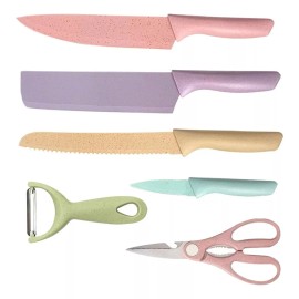 SARO STORE Cuchillos Set De 6 Piezas