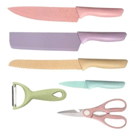 SARO STORE Cuchillos Set De 6 Piezas