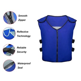 Callicebus Ice Vest, Cooling Vest with 26 PCS Packs for Men & Women, Adjustable Ice Vests for Working Hot Weather, Garden, Sports Apparel
