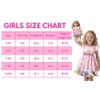 Doll and Girl Matching Unicorn Print Dress Daily Outfit for