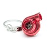 Boostnatics Spinning Turbo Keychain Keyring (Red)
