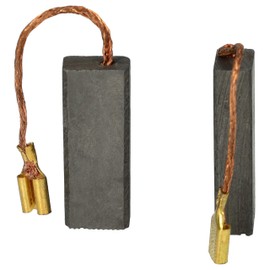 vhbw 2 x Carbon Brush 29.1 x 10.9 x 5.8 mm Compatible with Stihl HLE 71, 71K Power Tool, Hedge Trimmer, Hedge Cutter