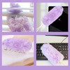 12 PCS Purple Duster Refills, Extendable Microfiber Duster with 1