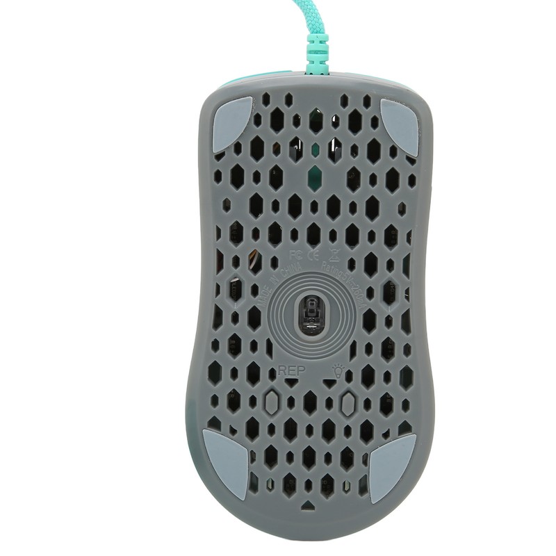 Mouse Adjustable DPI Speed RGB Backlight Ergonomic Beehive Shell Lightweight