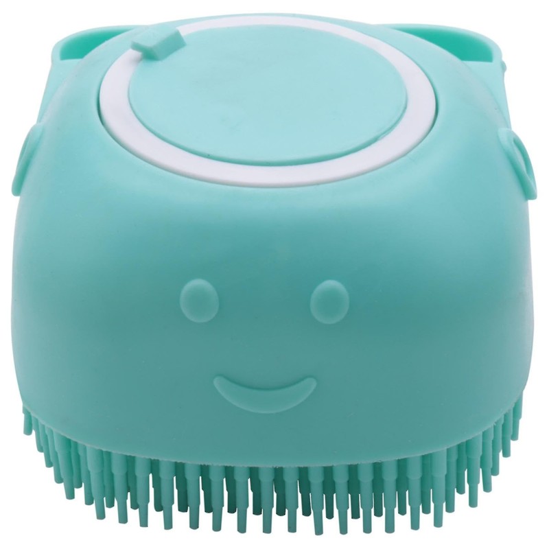 NewTrendOnline Brush Shampoo Dispenser Cat Dog Bath Massage Brush 2