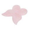 Pink Jadestone Scraping Board Butterfly Shape Massaging Gua Sha Board