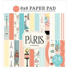 Carta Bella Paris 6" x 6" Double Sided Papers
