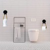 Toilet Roll Holder Rope Toilet Paper Holder Wall Mounted Towel