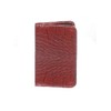Scully Croco Leather Personal Blank Paged Noter (Brown)