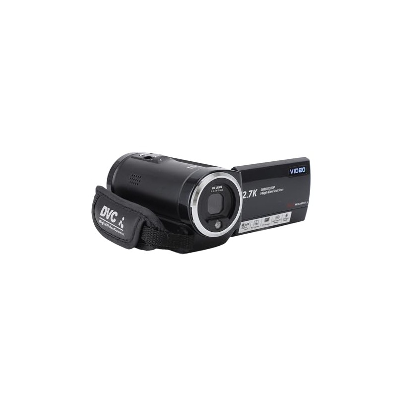 Videocámara 2.7K, Videocámara con Zoom Digital 50MP 16x con Luz