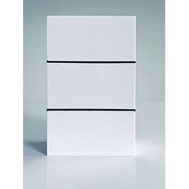 Heidemann Two-tone bell Ibis 230 V (receiver, volume 82 dB, pure white colour, doorbell, gong, wireless bell) 70011