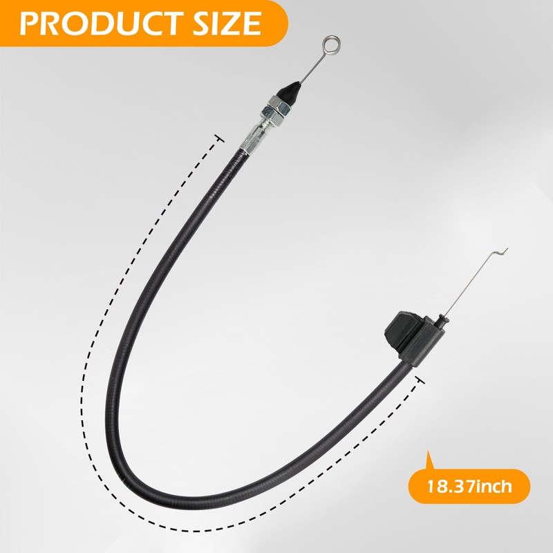 064-8057-17 Brake Cable Replacement for Bad Boy MZ/MZ Magnum Lawn
