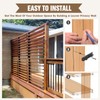 Mdkave Louver Hardware Kit Metal,Heavy Duty Complete Set for Louver