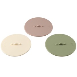 couponhub Silicone Cup Covers(Set of 3), Round Mugs Lids with Teaspoon Holder, Cute Soft Cup Cover for Home Desktop Decor, Hot Cup Lids for Coffee & Tea, Afternoon Tea Gadgets