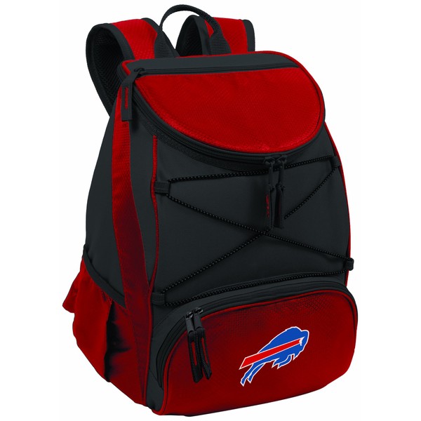 PICNIC TIME Red Buffalo Bills PTX Backpack Cooler