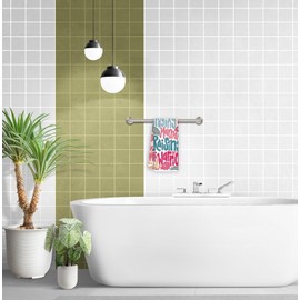 YTRGI Boho Floral Mama Christian Kitchen Towels, Christian for Mom Dish Tea Towels for Kitchen, Praying Mama Raising Warriors Decorative Hand Towels for Bathroom, 16x24 Inch