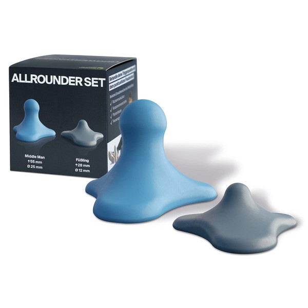 Triggerdinger by K-Active® Allrounder Set, Trigger Point Pusher Set, Massager Set for Self-Treatment, Easy Release Tension