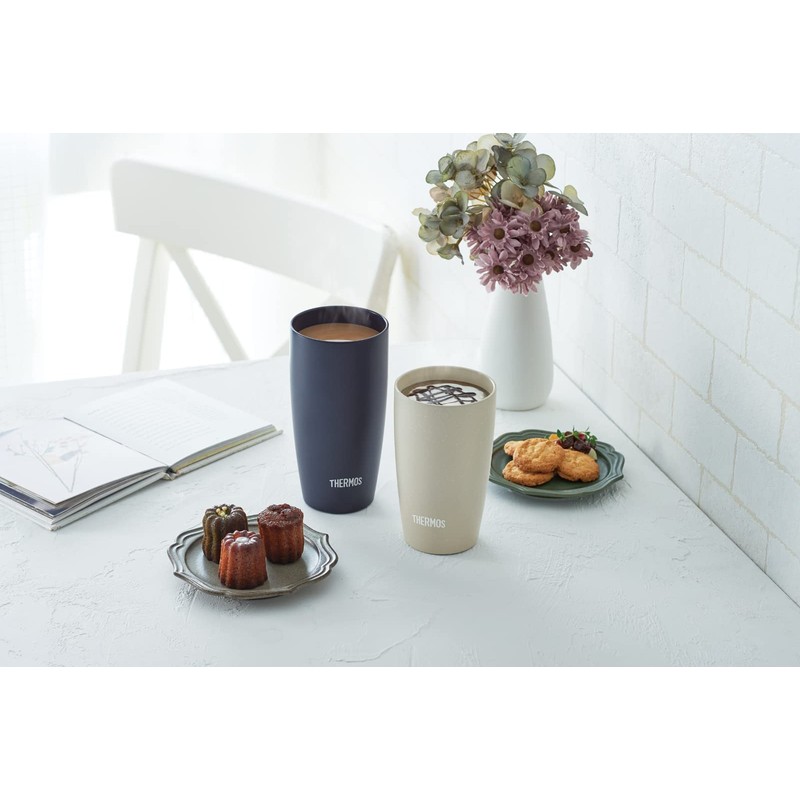 Thermos JDM-421 DNVY Vacuum Insulated Tumbler, 14.2 fl oz (420