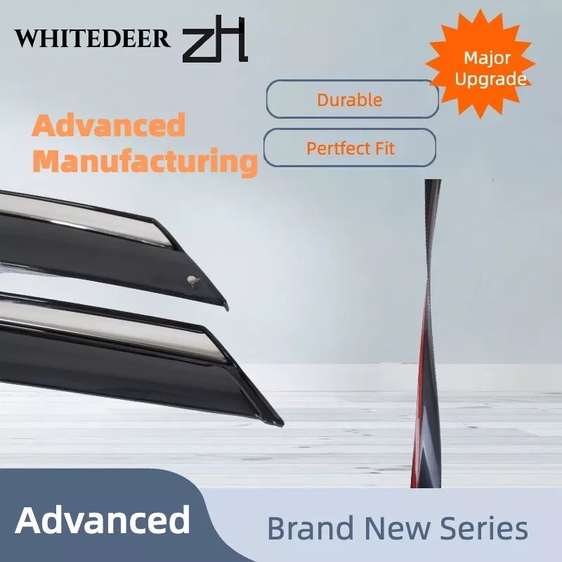 ZH Fits INFINITI QX60 2013-2020 PC + Steel Window Visor