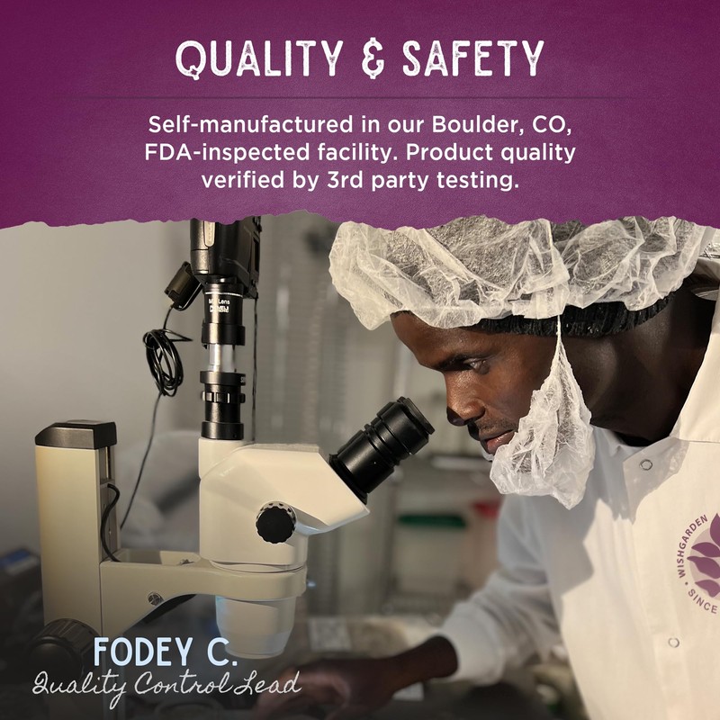 WishGarden Herbs AfterEase for After Birth Contractions - All-Natural Herbal