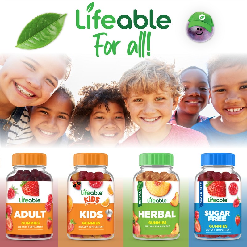 Lifeable Vitamin B Complex for Kids | with VIT C