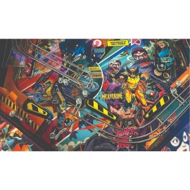 Stern Pinball Danger Room Flipper Bat Topper MODs for Stern's The Uncanny X-Men Pinball