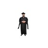 Unisex Masters Cap and Gown with 2025 Year Charm, Masters