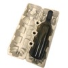 Beclink Wine Shipping Box (1 bottle) with Protective Tray, Biodegradable,