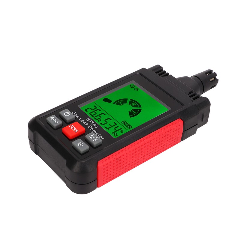 Gas Detector Propane Leak Tester Alarm Temperature Humidity Sensor Tool