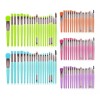 GAB Belleza Set Brochas Maquillaje Facial (20 Piezas) Marca Gab