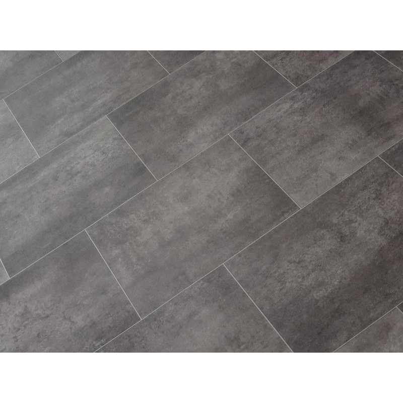 Alpha-Tex PVC floor covering, vinyl floor in elegant tile look,