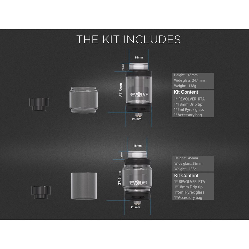VANDYVAPE REVOLVER RTA Bandy Vape Revolver RTA, , ,