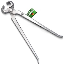 30 cm Heavy Duty Hoof Pliers for Hoof Forges Made of Chrome Vanadium Steel, Expertly Hand Aligned Blades for Precise Hoof Cutting, Professional Farrier Tool Accessories for Horses