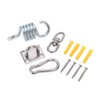 Stainless Steel Ceiling Hammock Hanging Kit 551lb Capacity Suspension Hook
