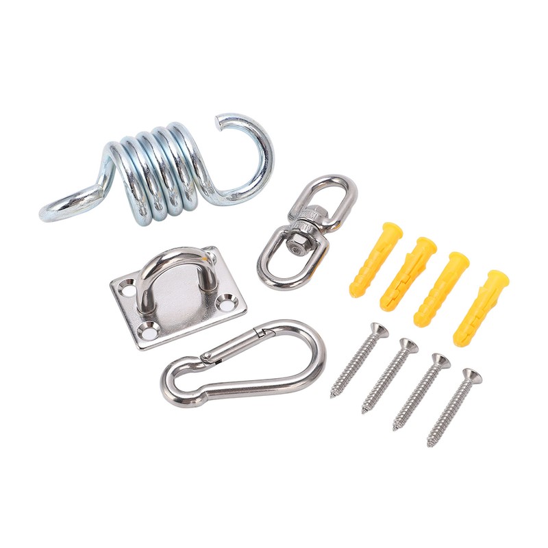 Stainless Steel Ceiling Hammock Hanging Kit 551lb Capacity Suspension Hook
