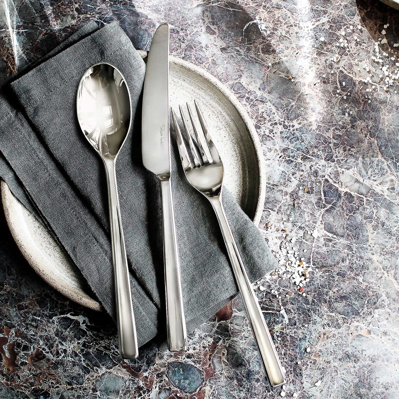 Robert Welch Blockley Bright, 7 Piece Cutlery Place Setting. Made