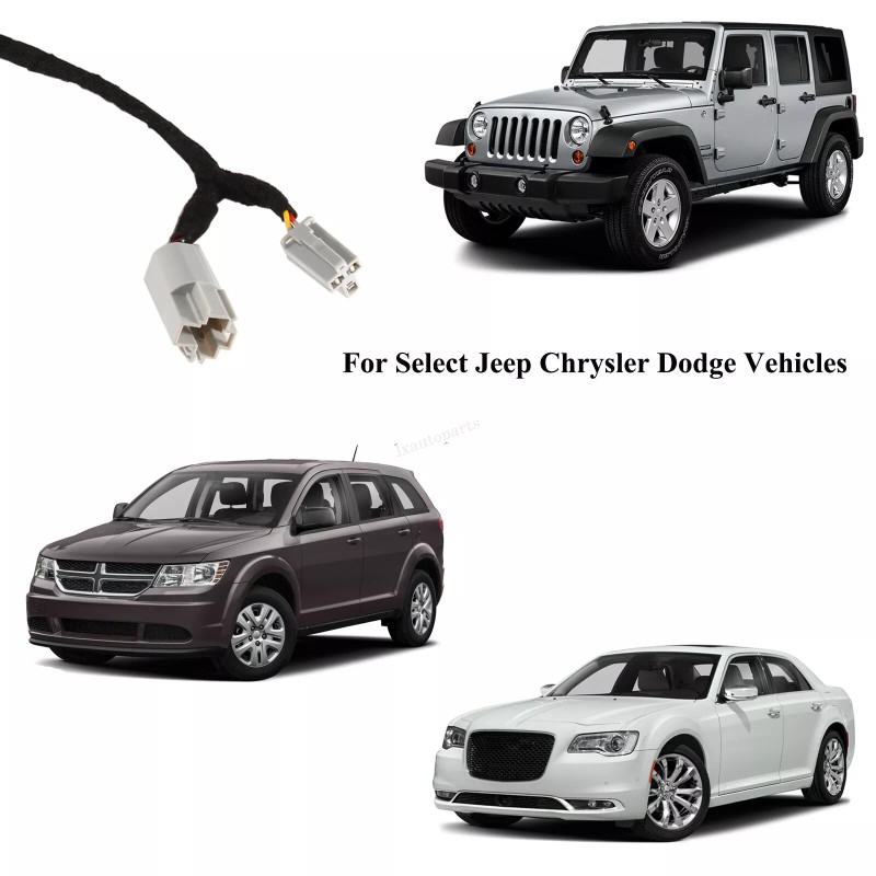 RED WOLF 12 Volts Power Adapter Wiring Harness Switch Connector