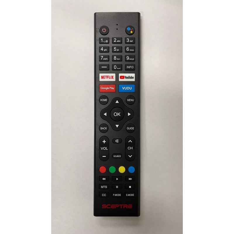 Sceptre 8142026670099K Remote Sceptre Android TV UMC SRC Series A515CV