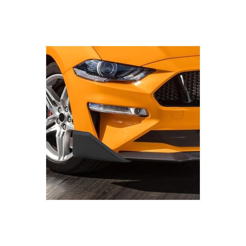 Front Bumper Lip ABS Corner Spoiler Winglet 1 Pair Left