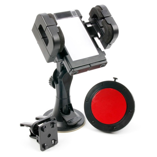 DURAGADGET Firm Anti-Shake In-Car Windscreen & Dashboard Phone Mount -