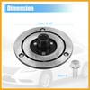 Partuto A/C Compressor Clutch Plate Auto Repair Compressors Assembly for