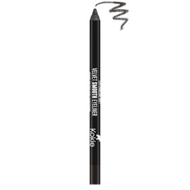 Kokie Cosmetics Waterproof Velvet Smooth Eyeliner Pencil, Charcoal Grey, 0.042 Ounce
