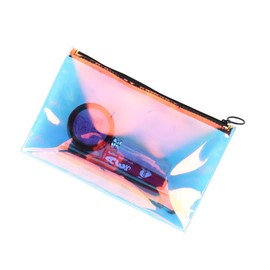 PACKOVE Hanging Makeup Bag Portable Cosmetic Case Handle for Travel Business Gym