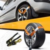 Bolvixor 4 Pack Car Tie Down Straps for Trailers -