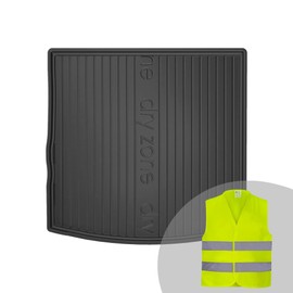 FROGUM DryZone Rubber Mat All Year Round Practical Car Boot Mat Boot Liner Suitable for Mitsubishi Outlander III from 2012 | High Edge | Robust and Durable