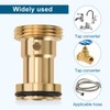 lasuroa Brass Tub Spout Adapter, RP33794 Slip-On Diverter Repair Kit